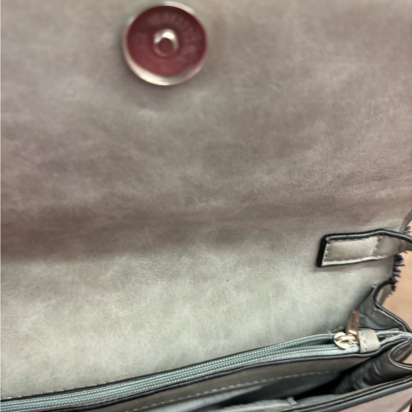 Blue and Gray Fringed Crossbody New without tag - Picture 5 of 8